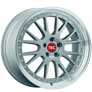 TEC GT EVO titan-polished-lip Felge 8x18 - 18 Zoll 5x112 Lochkreis