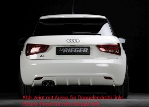 Rieger Heckeinsatz für passend für Audi A1