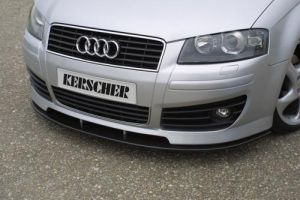 Frontspoilerschwert Carbon K-Line Kerscher passend für Audi A3 8P