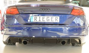 Rieger Heckdiffusor li./re. SG passend für Audi TT 8S