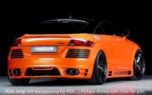 Rieger Heckschürze  /Heckstoßstange PDC Audi passend für TT 8J