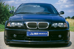 JMS Racelook Frontlippe Style Coupe/Cabrio (identische Optik Lim.)  passend für BMW E46
