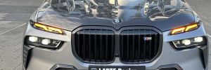 Larte 2-teiliger Einsatz Frontschürze passend für BMW X7 G07