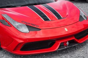 Carbon Lufteinlassklappen Capristo  passend für Ferrari 458