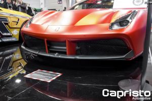 Capristo Frontspoiler Carbon matt lackiert passend für Ferrari 488 GTS