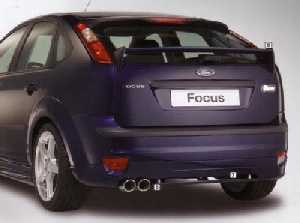 Stoffler Heckansatz für Auspuff links Focus 2 Fließheck bis Facelift passend für Ford Focus 2