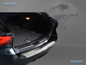 Weyer Edelstahl Ladekantenschutz passend für TOYOTA Avensis III