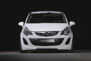 Frontspoilerlippe Rieger Tuning 3-5 Türer  passend für Opel Corsa D