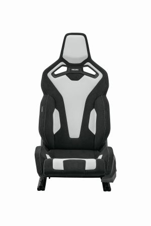 RECARO Sport C Leder weiß / Dinamica schwarz Vollelektrische 8-Wege-Einstellung (Rückenlehne, Längseinstellung, Sitzhöhe, Sitzneigung), einfach bedienbares Schalterelement, extrem schlankes Design, sehr niedriger Hüftpunkt, serienmäßig mit Vollpolsterkopf