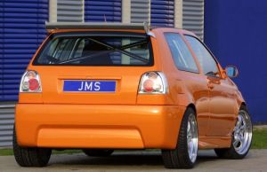 JMS Heckstoßstange Golf III Racelook ohne Auspuffauschnitt passend für VW Golf 3/Vento