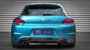 JMS Heckstoßstange Racelook für 4-Rohr Anlage passend für VW Scirocco 3