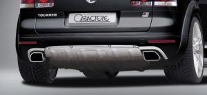 Caractere Heckansatz für Fahrzeuge mit Anhängekupplung  passend für VW Touareg