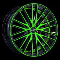 Oxigin 19 Oxspoke neon green polish Felge 10,5x20  - 20 Zoll 5x112 Lochkreis