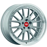 TEC GT EVO titan-polished-lip Felge 8x18 - 18 Zoll 5x108 Lochkreis