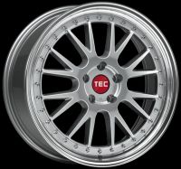TEC GT EVO Hyper-Silber-Hornpoliert Felge 8,5x19 - 19 Zoll 5x120 Lochkreis