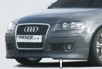 Frontlippe Audi Rieger Tuning passend für Audi A3 8P Sportback