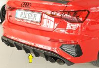 Rieger Heckdiffusor / Heckeinsatz passend für Audi A3 GY