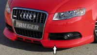 Rieger Spoilerlippe   passend für Audi A4 B6/B7
