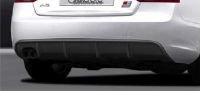 Caractere Heckansatz mit Ausschnitt für Doppelendrohr links  passend für Audi A5/S5