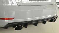 Rieger Heckdiffusoreinsatz Einfachendrohr links/rechts passend für Audi A3 8V