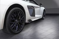 Seitenfinnen Echtcarbon glanz lackiert passend für Audi R8 4S