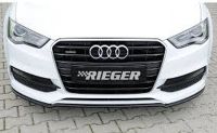 Rieger Spoilerschwert/Cuplippe gekantete Version passend für Audi A3 8V