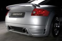 Rieger Heckschürzenansatz neues Design passend für Audi TT 8N