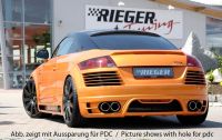 Rieger Heckschürze  /Heckstoßstange Audi passend für TT 8J