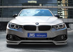 JMS Exklusiv Line Coupe/Cabrio/Grand Coupe Frontlippe mit integriertem Diffusor mittig passend für BMW F36