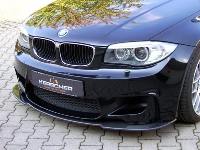 Frontspoilerschwert Echtcarbon Kerscher Tuning für Originalstoßstange E82 M-Coupe passend für BMW E81 / E82 / E87 / E88