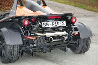 BN Pipes KTM X-Bow X-bow Endschalldaempfer 2x90