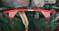 Fahrwerksstrebe Stahl vorne unten passend für  Opel Kadett E/D