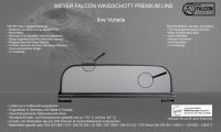 Weyer Falcon Premium Windschott für Volvo C70 ab 2006