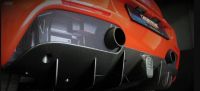 Aero Dynamics Heckdiffusor Carbon matt Race 1 Leinen passend für Ferrari 488 GTB