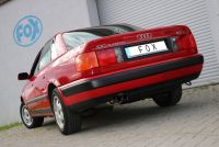 FOX Sportauspuff passend für Audi 100/A6 quattro Typ C4 Endschalldämpfer - 2x70 Typ 14