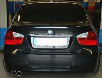 FOX Sportauspuff passend für BMW E90/91/92 - 325d/ 330d Endschalldämpfer - 2x80 Typ 12