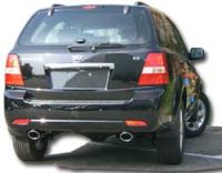 FOX Sportauspuff passend für Kia Sorento Typ JC Facelift V6 Endrohrgeweih Ausgang rechts/links - 115x85 Typ 33 rechts/links
