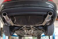 FOX Sportauspuff passend für Mercedes E-Klasse Cabrio A207 - 6 Zylinder Endschalldämpfer rechts/links - 115x85 Typ 32 rechts/links