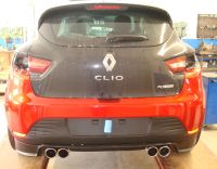 Fox Sportauspuff passend für Renault Clio IV RS für Elia Stoßstange Endschalldämpfer quer Ausgang rechts/links - 2x90 rechts/links Typ 16 rechts/links