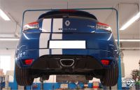 FOX Sportauspuff passend für Renault Megane III Coupe Endschalldämpfer - 1x70 Typ 10 nicht sichtbar