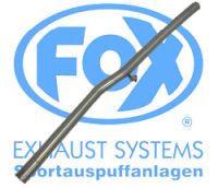 FOX Sportauspuff passend für VW Polo 86C Vorschalldämpferersatzrohr
