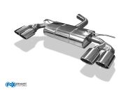 FOX Sportauspuff passend für VW Golf VII  - Einzelradaufhängung - R-Optik Endschalldämpfer rechts/links - 2x115x85 Typ 32 rechts/links