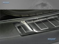 Weyer Edelstahl Ladekantenschutz passend für VW Caddy + Caddy Maxi2K