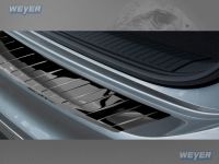 Weyer Edelstahl Ladekantenschutz passend für VW Tiguan II + Tiguan Allspace