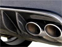 Piecha RS Heckdiffusor mit 4 Finnen und Airbox für AMG Heck passend für Mercedes SLK R171