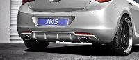 JMS Heckdiffusor Racelook für links/rechts Auspuff passend für Opel Astra J
