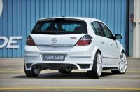 Heckschürzenansatz für Doppelendrohr links Rieger Tuning passend für Opel Astra H