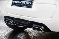 Musketier Heckdiffusor mit Endrohrblenden passend für Peugeot 108