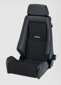 Recaro Specialist L Kunstleder schwarz/Dinamica schwarz für Fahrer- und Beifahrerseite mit ABE