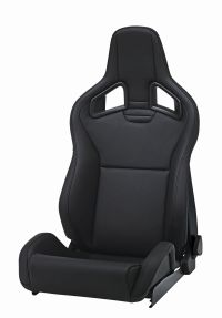 Recaro Sportster CS mit Seitenairbag Leder schwarz Fahrerseite mit ABE und Sitzheizung